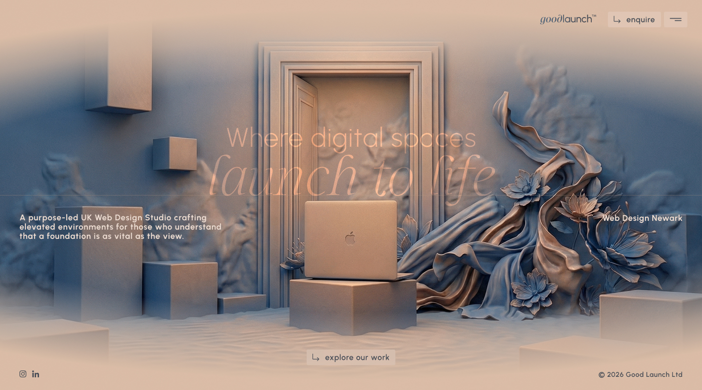 Good Launch | Intentional Web Design Studio Newark-on-Trent